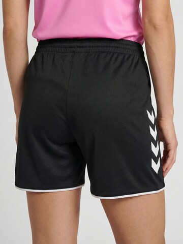 Regular Pantalon de sport Hummel en noir