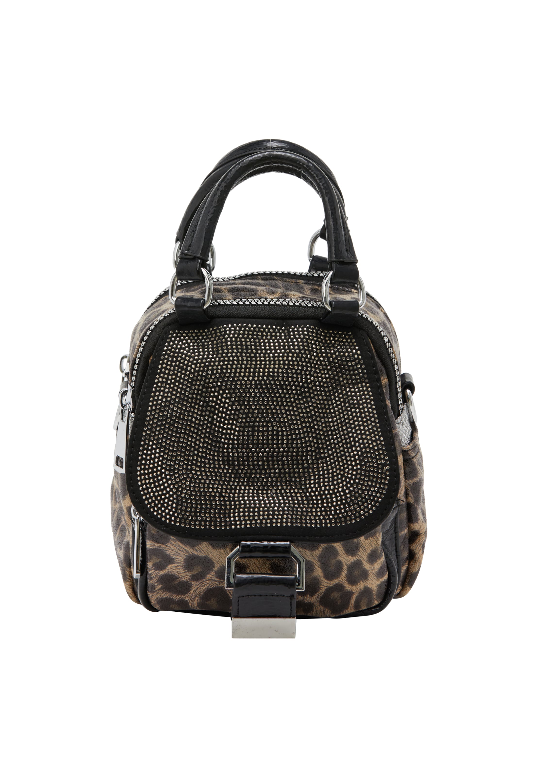 myMo ROCKS Kabelka - Hnedá: predná strana