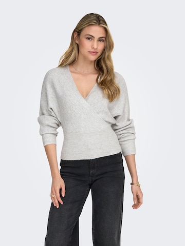 ONLY Pullover 'ONLWINNIE' i grå: forside