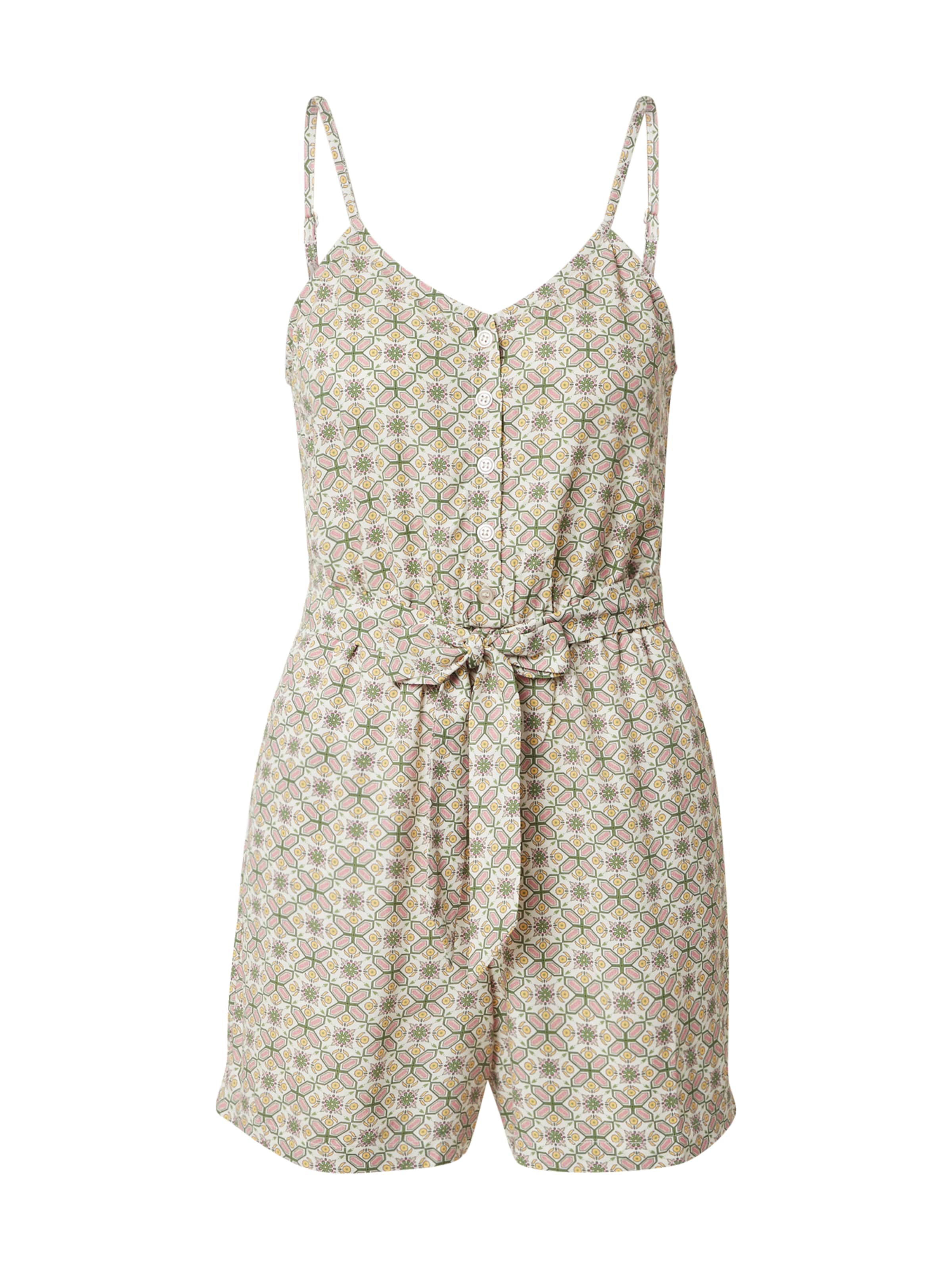 Guido Maria Kretschmer Women Jumpsuit 'Natascha' en beige / amarillo / verde / rosa, Vista del producto