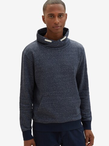 Sweat-shirt TOM TAILOR en bleu : devant