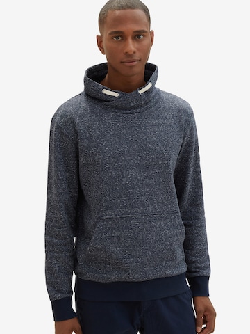 Sweat-shirt TOM TAILOR en bleu : devant