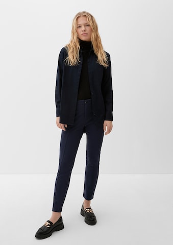 Coupe slim Pantalon s.Oliver en bleu