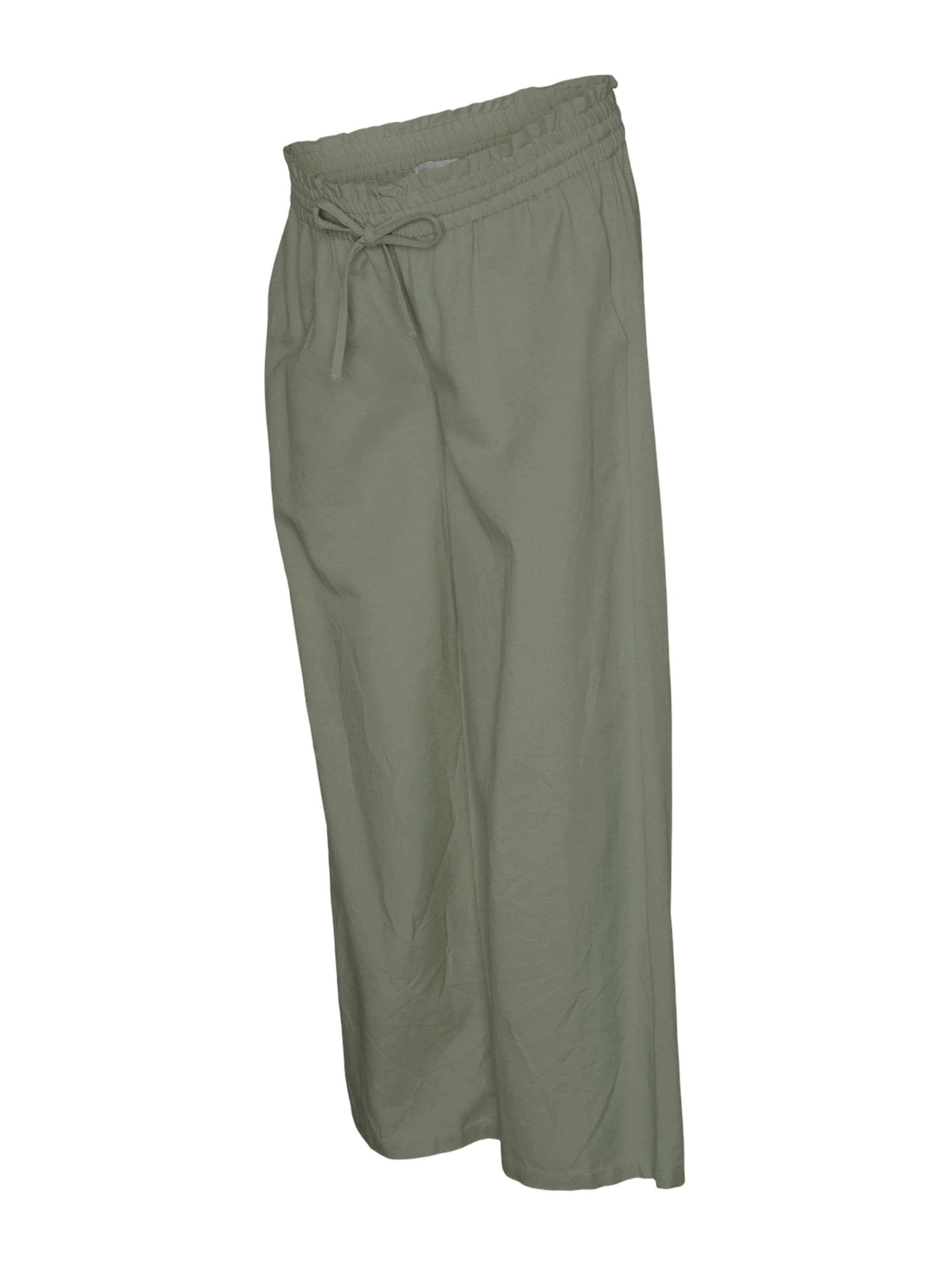 MAMALICIOUS - Pantalón 'MLPetra' en verde: frente