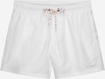 Sundek - Calções de banho em branco: frente