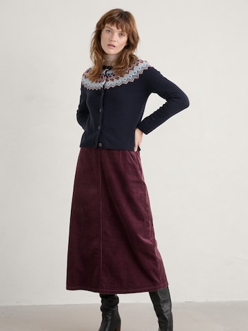 Seasalt Cornwall Sukně 'Window Wren' – fialová: přední strana