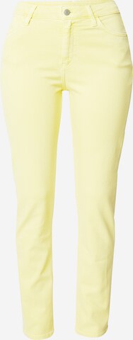 ESPRIT Slim fit Jeans 'Iconic' in Yellow: front