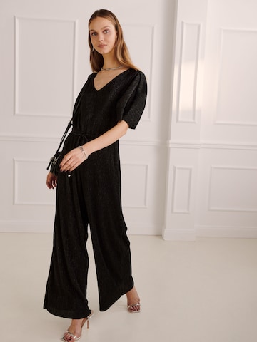 Guido Maria Kretschmer Women Jumpsuit 'Angely' in Black: front