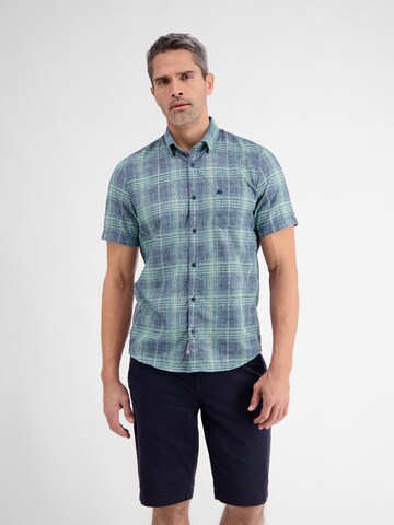 LERROS Regular fit Business shirt in Blue: front