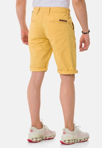 CIPO & BAXX Regular Pants in Yellow