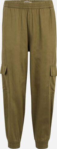 Tapered Pantaloni cargo 'FADUMA' di Only Petite in verde: frontale