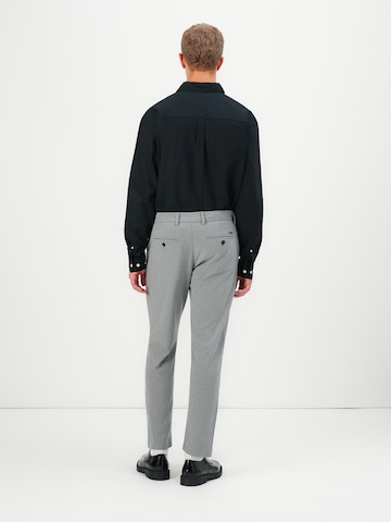 JACK & JONESregular Chino hlače 'JPSTOLLIE CONNOR' - siva boja