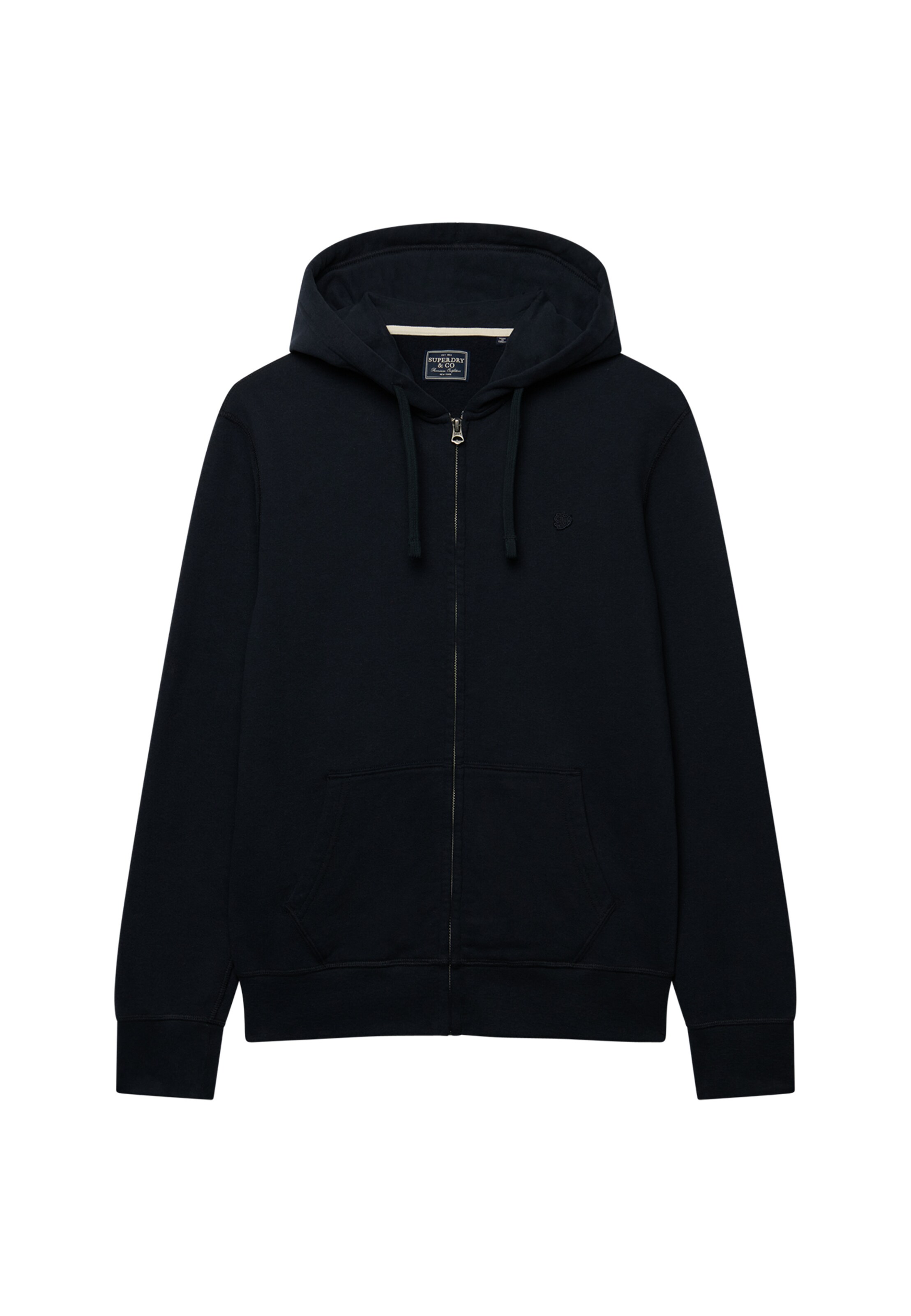 Superdry & Co Sweatjacka 'ESSENTIAL' i blå: framsida
