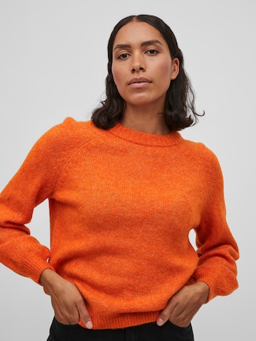 VILA Sweater 'JAMINA' in Orange