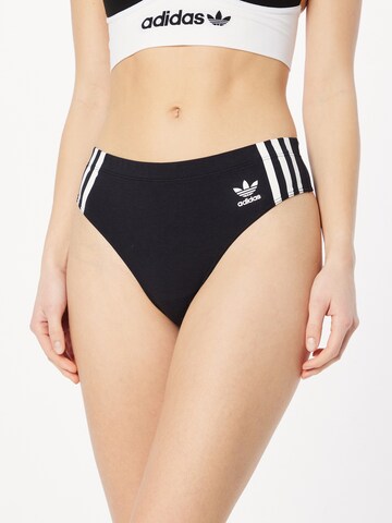 ADIDAS ORIGINALS - Braga en negro: frente