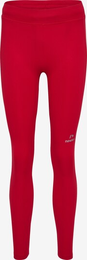 Newline Sportbroek in de kleur Grijs / Donkerrood / Zwart, Productweergave