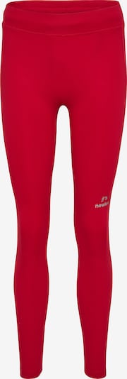 Newline Sportbroek in de kleur Grijs / Donkerrood / Zwart, Productweergave