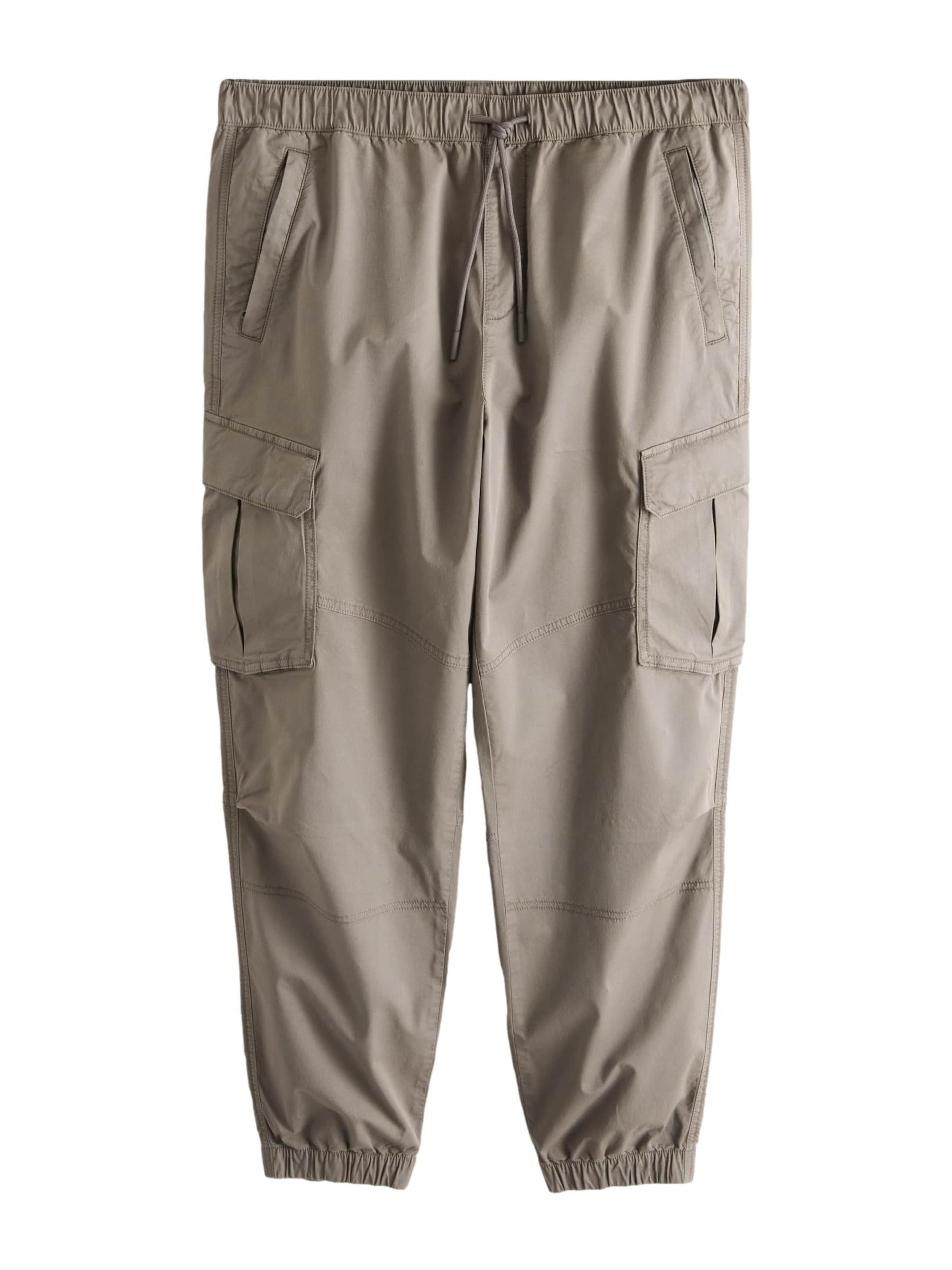 Next - Tapered Pantalón cargo en marrón: frente