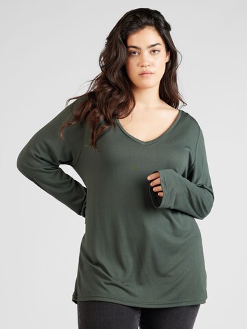 Z-One Shirt 'Alma' in Green: front