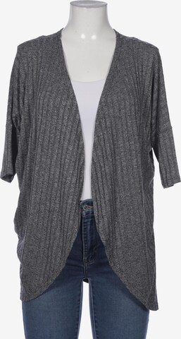 Fräulein Stachelbeere Strickjacke S in Grau: predná strana