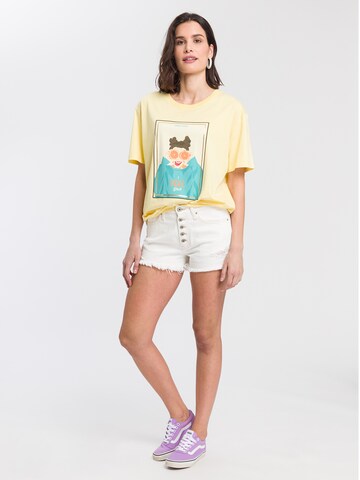 Cross Jeans Shirt in Yellow