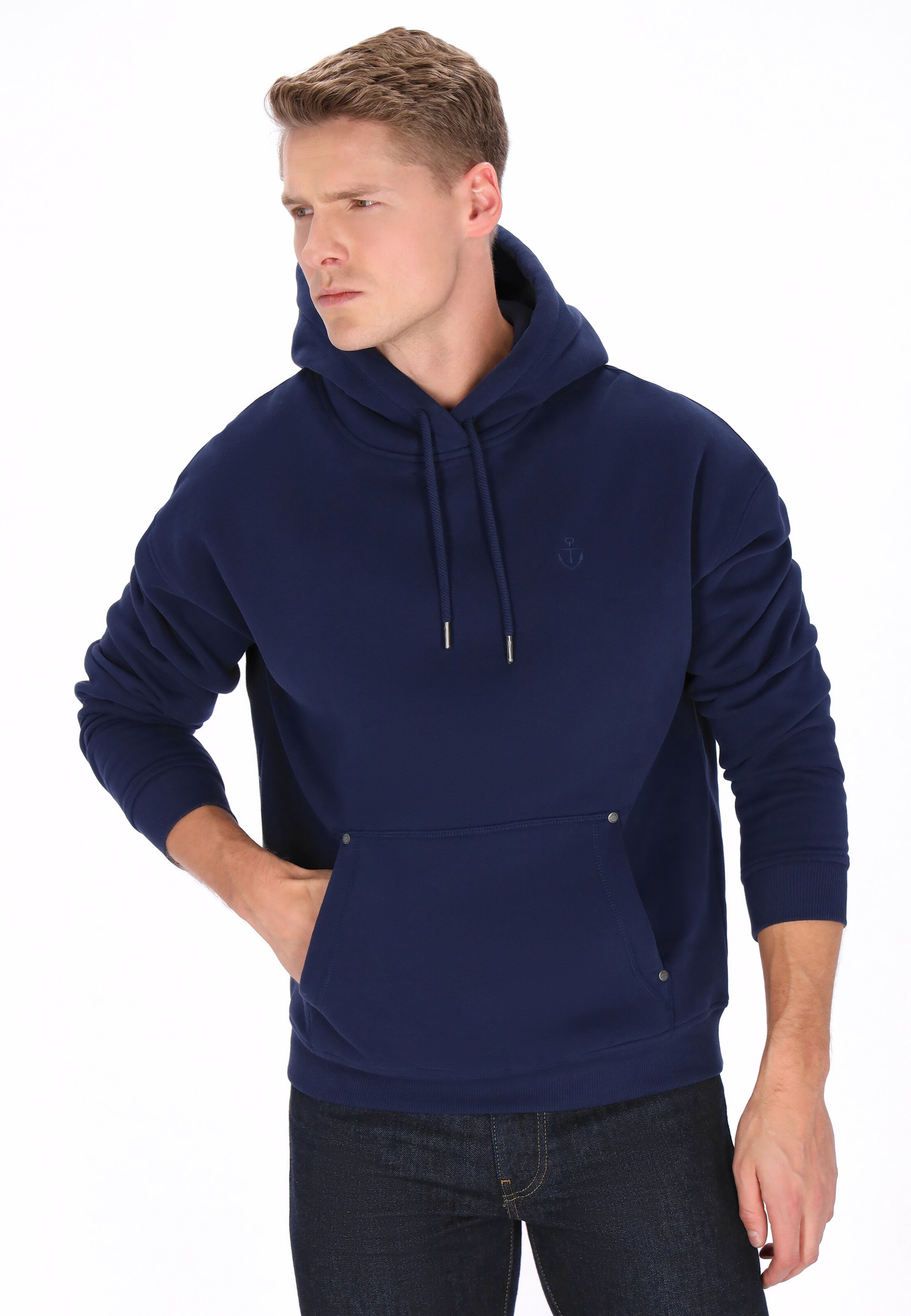 DreiMaster Vintage - Sudadera en azul: frente