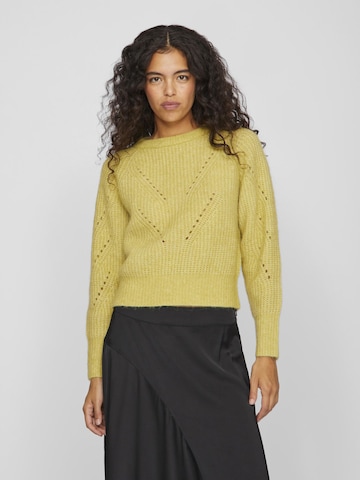 Pull-over VILA en jaune : devant