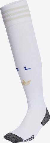 ADIDAS PERFORMANCE - Calcetines deportivos 'Olympique Lyonnais' en blanco: frente