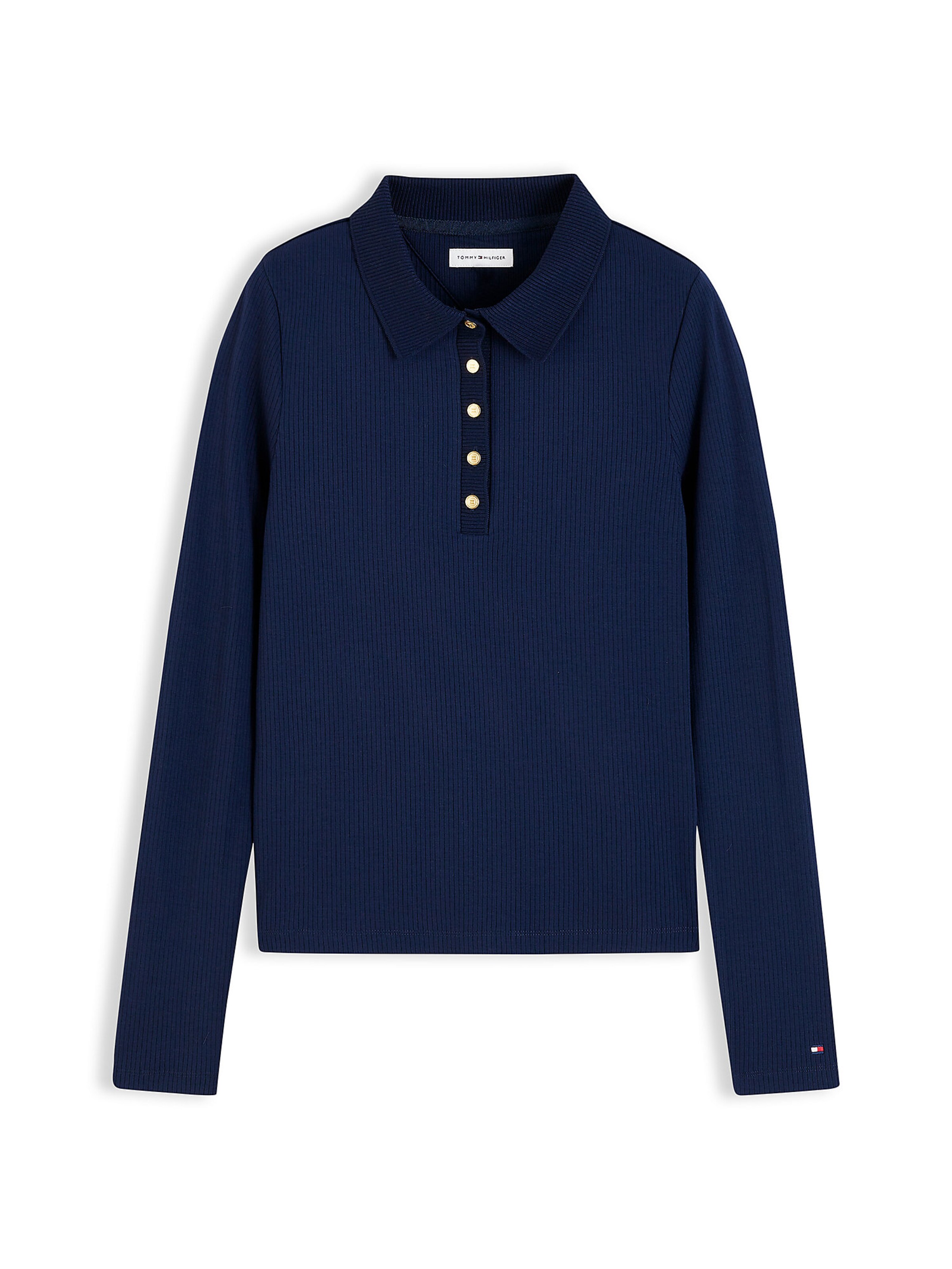 T-shirt TOMMY HILFIGER en bleu : devant