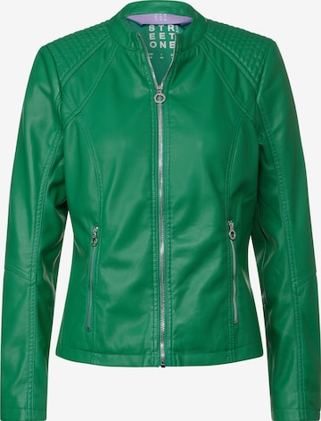 STREET ONE Between-Season Jacket in Green: front