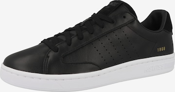 K-SWISS Platform trainers 'Lozan Klub' in Black: front