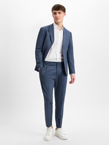 BENVENUTO Regular Pantalon 'Torino Cord' in Blauw
