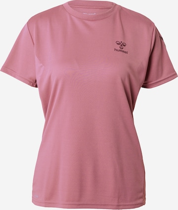 Hummel - Camisa funcionais 'ACTIVE' em rosa: frente