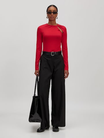 T-shirt 'Leany' EDITED en rouge : devant