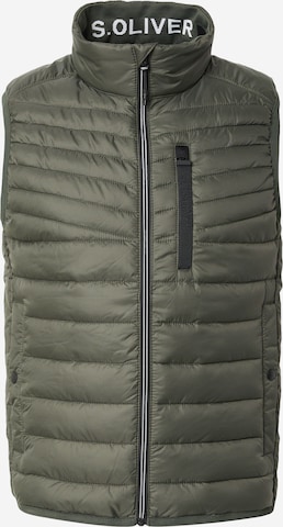 Gilet s.Oliver en vert : devant