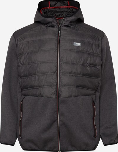 Jack & Jones Plus Jacke 'TOBY' in schwarz, Produktansicht