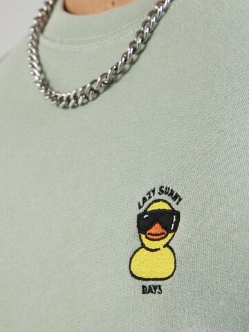 Iriedaily - Sweatshirt 'Lazy Sunny Day' em verde