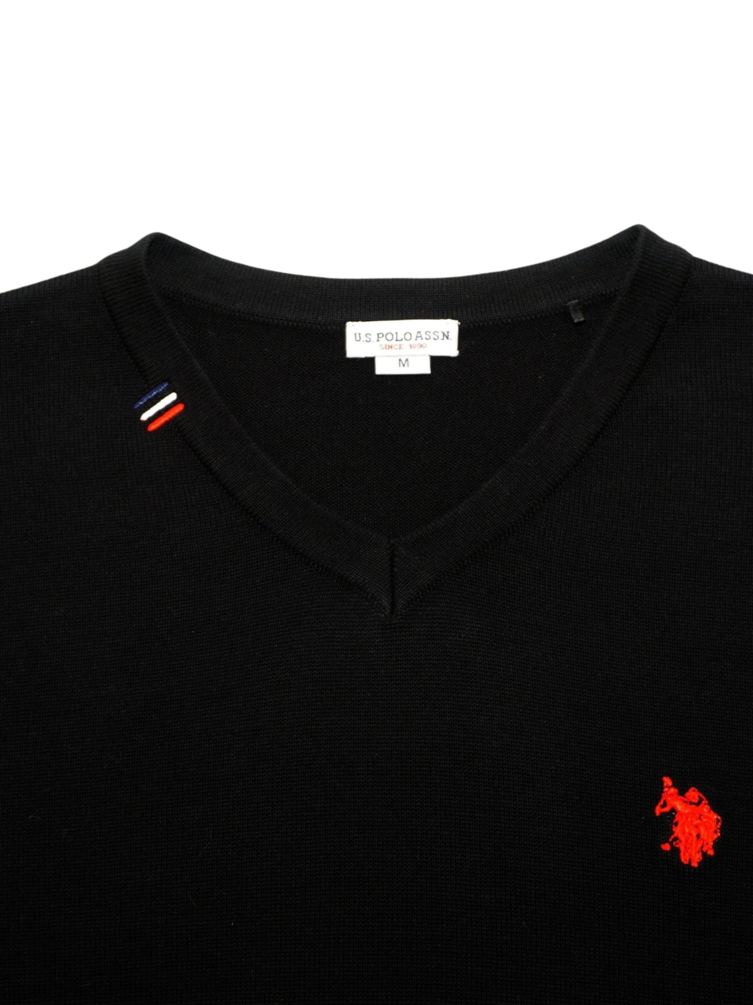 U.S. POLO ASSN. Pullover i sort