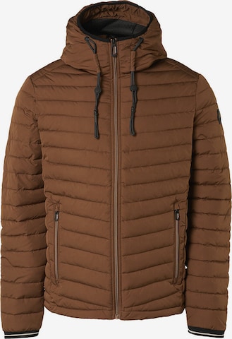 No Excess Between-Season Jacket in Brown: front