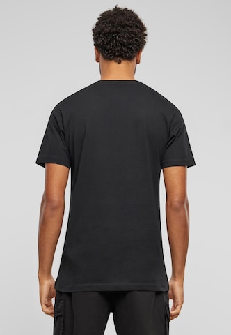 Tricou 'Skelett' de la Mister Tee pe negru