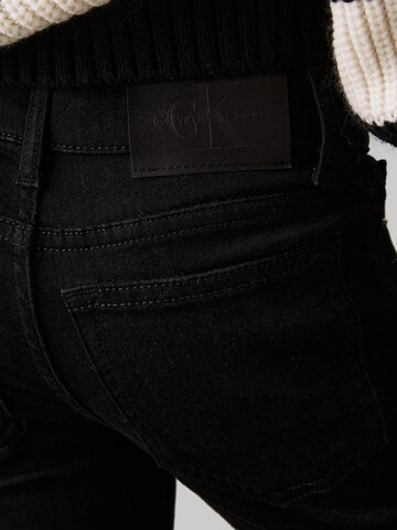 Calvin Klein Bootcut Jeans 'Black Cat' in Schwarz