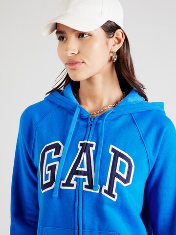 GAP Sweatjacke 'HERITAGE' in Blau