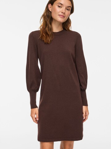 VILA Knit dress 'VIKerry' in Brown