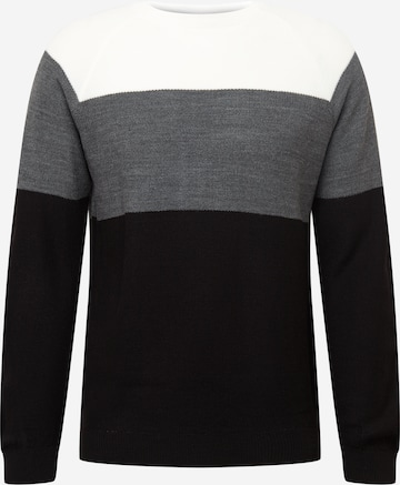 BURTON MENSWEAR LONDON Pullover in Schwarz: predná strana