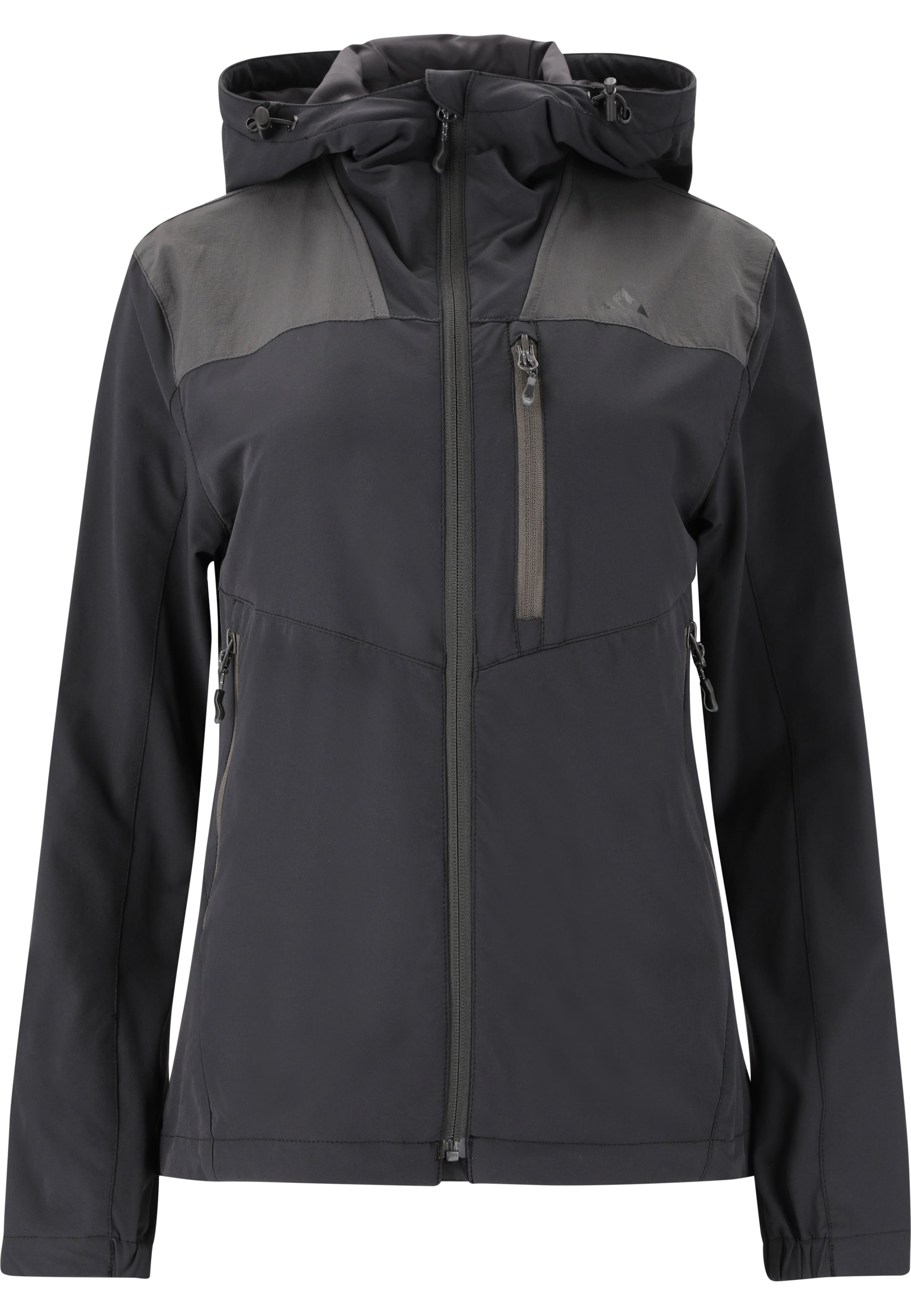 Whistler Funktionsjacke 'Salton' in Schwarz: Vorderseite