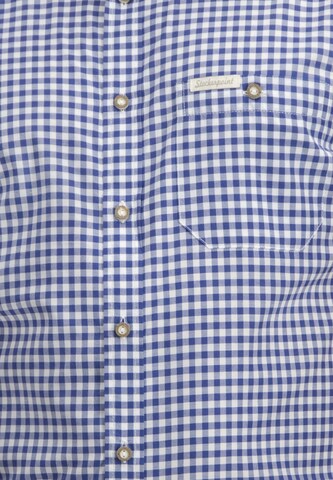 STOCKERPOINT Comfort fit Traditional Button Up Shirt in Blue