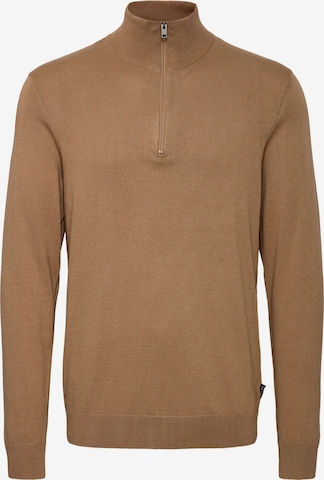 Pull-over BLEND en marron : devant