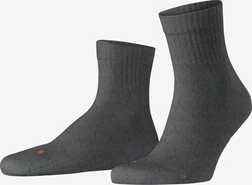 FALKE Füßlinge 'Run Rib' in Grau: Vorderseite