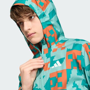 ADIDAS TERREX Funktionsjacke 'Adidas x Minecraft' in Blau