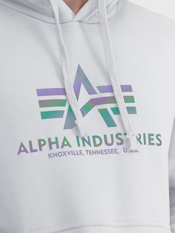 ALPHA INDUSTRIES Mikina - Sivá